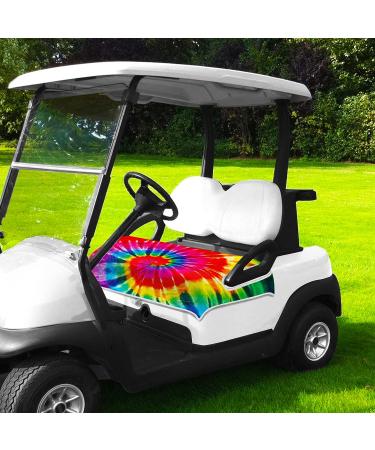 ENYORSEL Golf Cart Seat Covers  100% Microfiber Golf Cart Seat Towel/Blanket with Unique Patterns  52x32''  Universal for Most EZGO  Yamaha & Club Car ect of 2-Seat Golf Carts  Easy Install and Clean A-TieDye - Buy Online on GoSupps.com