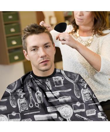 NICEMOVIC Hair Cutting Cape & Accessories Set - Professional Barber Supplies with Neck Duster & Brush for Salon Styling | International Shipping - Buy Online on GoSupps.com