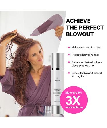 Damaged Hair Treatment Serum - Repair Split Ends, Smooth Frizz, Glossy, Silky, Shiny Leave-In Conditioner - Buy Online on GoSupps.com