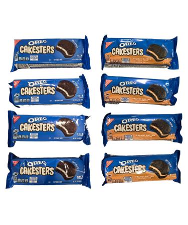 Cakester gift box 4 original & 4 peanut butter flavour holiday gift box in ALL ABOUT RETAIL packaging