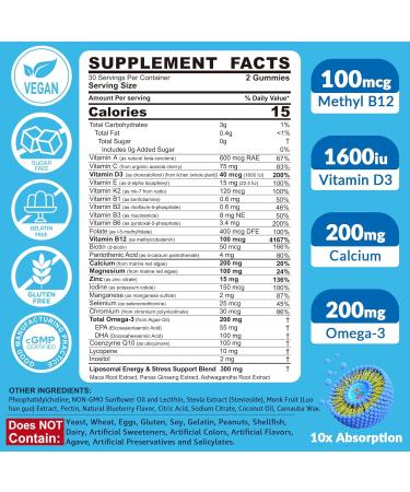 EnvyCure 2PACK Organic Beet Root Gummies with L-Citrulline & L-Arginine + Methylated Multivitamin for Men Gummies - Buy Online on GoSupps.com