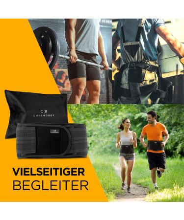 Cure Bobby Back Bandage | Breathable Back Belt for Men & Women - Pelvic Support with Struts - Available in 3 Sizes - Buy Online on GoSupps.com