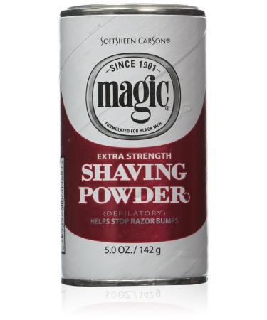 Magic Red Shaving Powder 5.0 oz. Extra Strength Depilatory