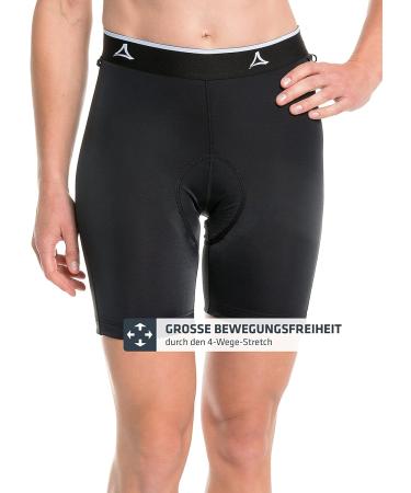Sch ffel Women's Skin Pants 2H L | Breathable Bike Underpants with 4-Way Stretch & Bacteriostatic Treatment - Size 38 Black - Buy Online on GoSupps.com