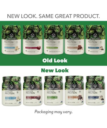 PlantFusion Vegan Protein Powder - Dairy Free, Gluten Free, Chocolate, BCAAs & Digestive Enzymes, 1 lb - Buy Online on GoSupps.com
