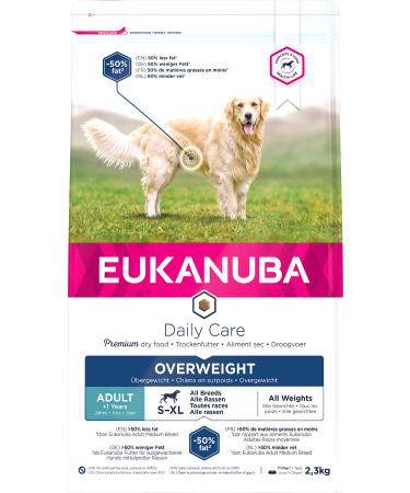 Eukanuba Adult Daily Care Overweight or Sterilized Dogs For All Breeds Chicken 2.5kg
