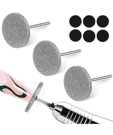 Jeffdad 3 pieces of nail miller bits professional nail miller bits electric foot file hard skin remover remove gel acrylic nail skin hard metal grinder milling cutter electrical nail file gel polishing 3.1 x 2 x 2 cm - Buy Online on GoSupps.com