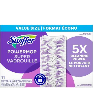 Swiffer PowerMop Multi-Surface Mopping Pad Refills for Floor Cleaning 11 Count - Buy Online on GoSupps.com