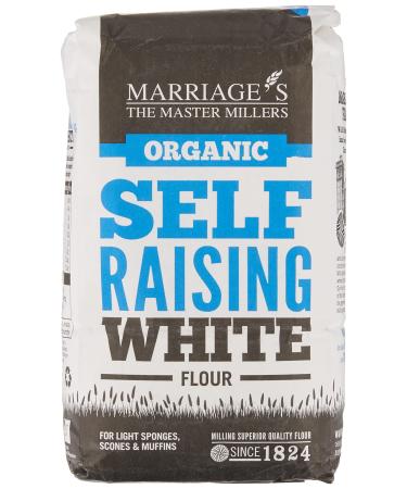 W H Marriage Org Self Raising White Flour 1000 g (Order 6 for Trade Outer)