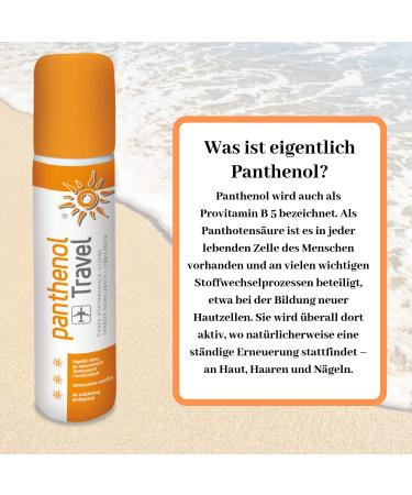 Panthenol Travel - Sun & Thermal Relief 90ml | International Shipping Available - Buy Online on GoSupps.com