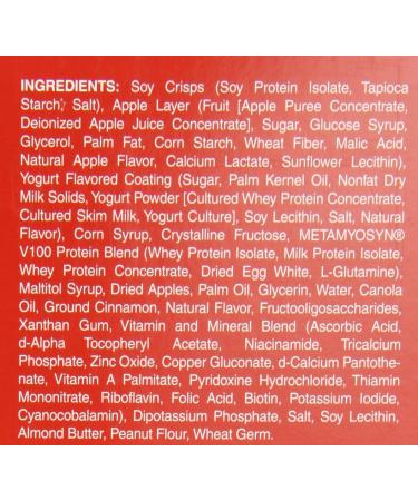 MET-Rx Big 100 Colossal Meal Replacement Bar Crispy Apple Pie Bars 3.52 Ounce (Pack of 12) Crispy Apple Pie 3.52 Ounce (Pack of 12) - Buy Online on GoSupps.com