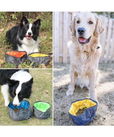 Buy Lumoleaf ReisenApf Portable Dog Water Bowl - 2L Foldable Pet Drinking Trinker - Easy Travel Solution for Dogs - Yellow - Buy Online on GoSupps.com