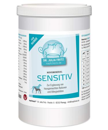 napfcheck Novomineral Sensitive - Minerals and vitamins for sensitive dogs - 1000 g 1 kg (1 pack)
