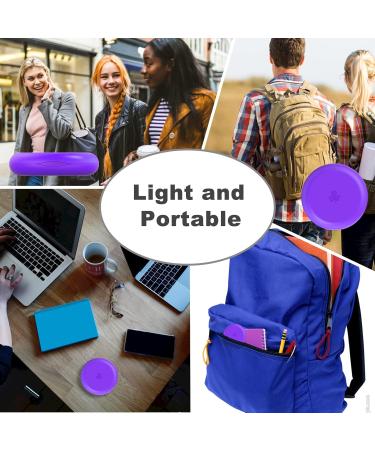 BVN 2 PCs Slim Retainer Case - Orthodontic Dental Storage for Braces Mouth Guard and Teeth Aligners - Purple/Violet - Buy Online on GoSupps.com