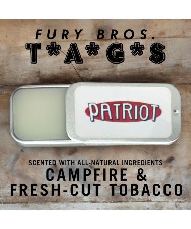 TAGS Men s Solid Cologne | Patriot | Campfire & Fresh-Cut Tobacco | Beeswax Grapeseed Oil Fragrance | Made in USA | Travel Size .25 oz - Buy Online on GoSupps.com