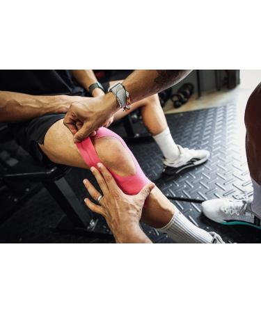 WOD ST-CKT Strong Kinesiology Tape - Black Uncut (2 Pack) | Water Resistant Hypoallergenic Sports Tape for Muscle & Joint Support - Buy Online on GoSupps.com