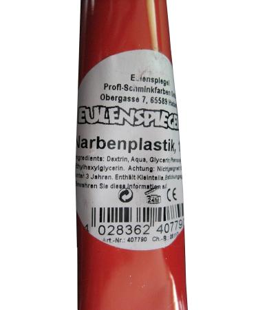 Eulenspiegel 407790 Professional FX Make-Up Colours - Scar Plastic (18 ml) for Theatre Halloween Carnival & Theme Parties - Buy Online on GoSupps.com