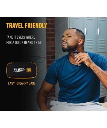Cordless Trimmer with 4 Guards & Shaping Tool | Perfect for Beginners & Men s Hairline & Beard Edging | Trim Buddy - Buy Online on GoSupps.com