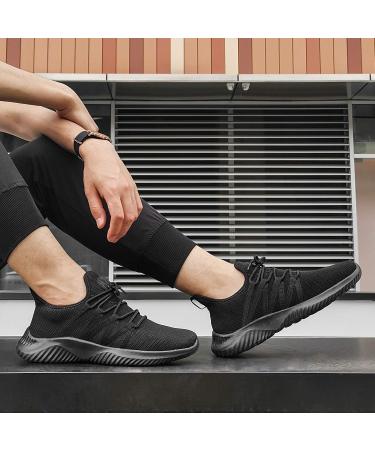 Feethit Men's Slip On Running Shoes 10.5 - Lightweight, Breathable, Non-Slip Sneakers - Buy Online on GoSupps.com