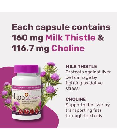 Dr Klein's Alpha Lipo Liver Daily Liver Support Supplement.Fatty Liver Support. Alpha Lipoic Acid Milk Thistle Choline. Vitamin B12 Vitamin C Vitamin E. Liver Detox. Cleanse. For Men & Women. 90 Capsules. - Buy Online on GoSupps.com