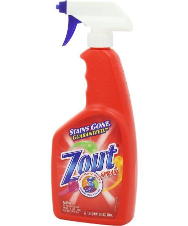 Zout Laundry Stain Remover Spray - 22 Ounce | Triple Enzyme Formula - Buy Online on GoSupps.com