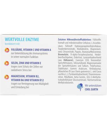 Buy Innovazym Multi-Enzyme Complex - 98 Tablets | Medical Research Society Formula with Lysozyme Papain Bromelain Q10 & Vitamins | Fast International Shipping - Buy Online on GoSupps.com