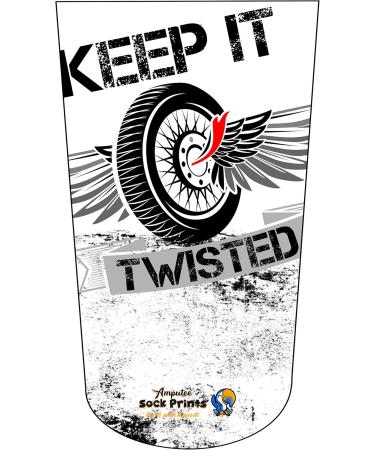 Buy Heal with Appeal Amputee Sock - Keep it Twisted V1 3-Ply Stump Sock for Comfort & Support | International Shipping Available - Buy Online on GoSupps.com