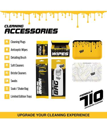 Formula 710 Advanced Cleaner - Glass, Metal, Ceramic, Quartz & Pyrex - 16 oz, 3 Pack - Safe & Effective Cleaner - Buy Online on GoSupps.com