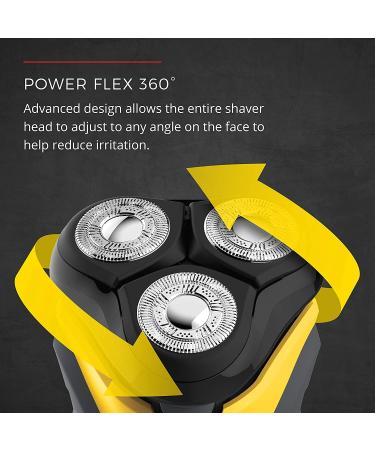 Remington Virtually Indestructible Rotary Shaver 5100 - Yellow - Buy Online on GoSupps.com