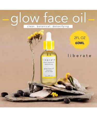 Glow Face Oil - Vitamin E Moisturizer for Troubled Skin | Hydrating Anti-Aging Botanical Blend 2 Fl Oz - Buy Online on GoSupps.com
