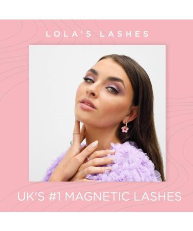 LOLA'S LASHES Lighter Daze Magnetic Lash Vanity Gift Box | Half Lash Kit with Magnetic Eyeliner & Remover Pen | Vegan Magnetic Lash & Liner Gift Set - Buy Online on GoSupps.com
