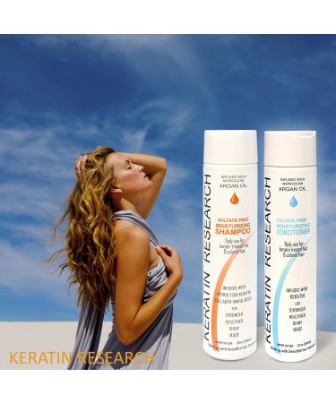 Argan Oil Shampoo & Conditioner Set | Sulfate-Free Color Safe Hair Care for All Types | 10oz x4 Value Set - Buy Online on GoSupps.com