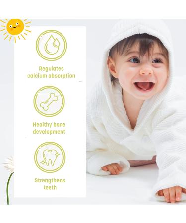 GreenPeach Vitamin D3 400 IU for Infants, Kids & Adults - 0.34 fl oz (10 ml) - Buy Online on GoSupps.com