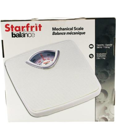 Starfrit 093864-004-0000 Mechanical Scale - White | Accurate and Reliable Weight Measurement - Buy Online on GoSupps.com