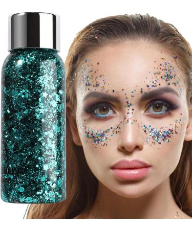  bellv Liquid Highlighter Glitter Gel Mermaid Face Glitter Long Lasting Glitter Glitter Lip Nail Hair Paint Glitter Art Decor Bellv - Buy Online on GoSupps.com