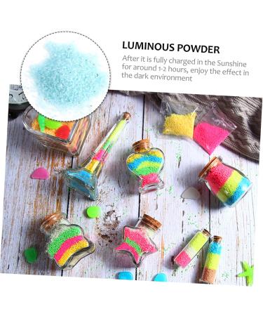 Totority 4 Packs Sand Powder Bright Powder Fluorescent Powder Phosphor Powder Glitter Luminous - Buy Online on GoSupps.com