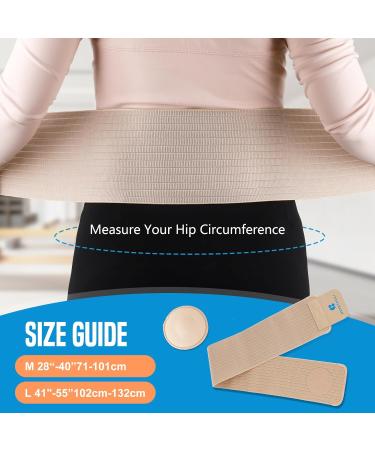 Buy Umbilical Hernia Belt for Men & Women - Effective Fracture Bandage for Navel Incisional and Ventral Hernias | Comfortable & Adjustable Belly Support - Buy Online on GoSupps.com