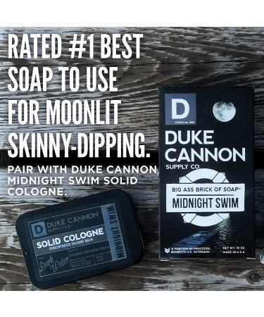 Buy Duke Cannon Big Ass Brick of Bar Soap - 10oz Ocean Scent for Men | Superior Grade, All Skin Types - Buy Online on GoSupps.com