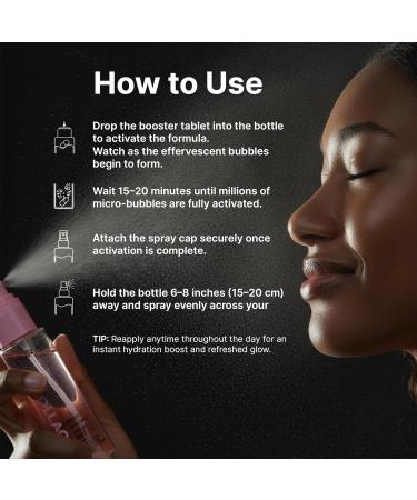 Auras Collagen Firming Mist K-Beauty | Fresh Activated Oxygen Formula Hydrating Spray Serum with Collagen Peptides Korean Skincare Serum & Setting Mist for Dry Aging Skin 3.4 fl oz Collagen 2.71 Fl Oz (Pack of 1) - Buy Online on GoSupps.com