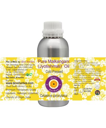 Buy Deve Herbes Pure Malkangani Oil Cold Pressed 1250ml (42 oz) - Premium Jyotishmati Oil for Health & Wellness | International Delivery Available - Buy Online on GoSupps.com