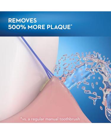 Oral-B CrossAction Electric Toothbrush Replacement Brush Heads - Pack of 5 - Buy Online on GoSupps.com