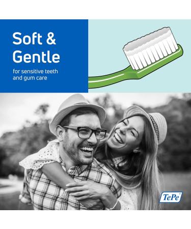 Tepe Supreme Compact Toothbrush - Conical Brush for Gentle Cleaning & Interdental Care | Random Color - Buy Online on GoSupps.com