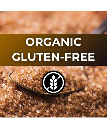 Dark Brown Sugar 200g - Rich Molasses Flavor Perfect for Baking Cooking and Sweetening Non-GMO Gluten-Free - Buy Online on GoSupps.com