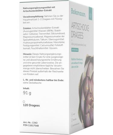 Buy Artichoke Dragees 0.09 kg - Premium Quality International Shipping | Gourmet Snacks Online - Buy Online on GoSupps.com