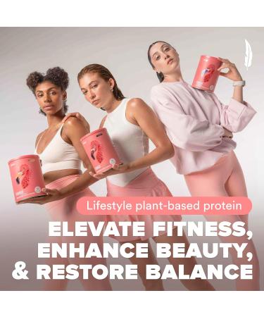 BIRDMAN Fitmingo Vegan Protein Powder with Inositol Collagen Boosters Hyaluronic Acid and Vitamins | Low Carb Dairy Free Low Calorie | 23g Plant Based Blueberry Protein Powder with Myo-Inositol - Buy Online on GoSupps.com