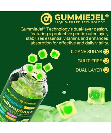LILICARE 1 Pack Mens Multivitamins Gummies + Sulforaphane with Glutathione Gummies - Buy Online on GoSupps.com