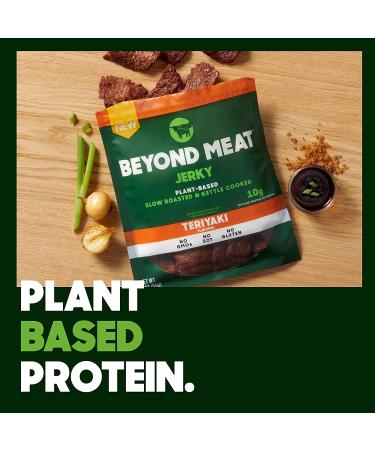 Beyond Meat Plant-Based Jerky Original & Teriyaki Variety Pack - 10g Protein - 1oz (10 Pack) - Buy Online on GoSupps.com