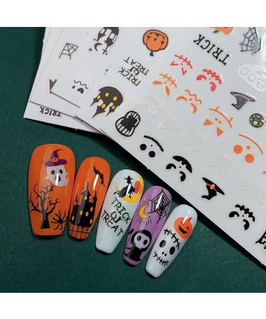 Festive Decal Embossed Sticker Manicure Foils For Parties Celebrations Christmas Halloween Holiday Party Decal - Buy Online on GoSupps.com