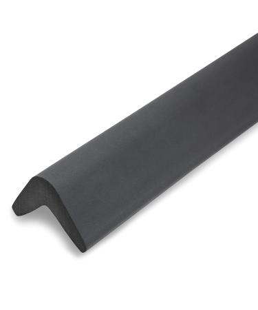urbanhouse Ultra High-Density Heavy Duty Corner Guard Edge Protector & Bumper for Parking Garages, Workshops and Warehouses - Dark Grey, 24 Inches - 1 Each Dark Gray - Corner
