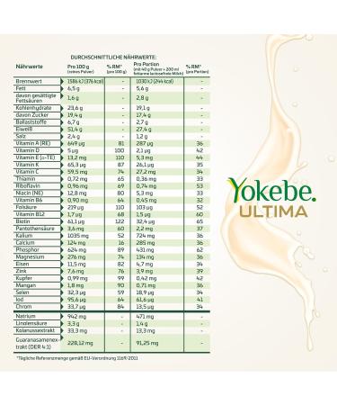 YOKEBE Ultima Shake - High Protein Diet Drink for Weight Loss & Fat Metabolism - 400g (10 Portions) - International Shipping Available - Buy Online on GoSupps.com